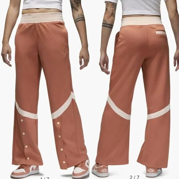 Jordan (Her)itage Snap Track Pants L NWT $100 - Picture 1 of 8